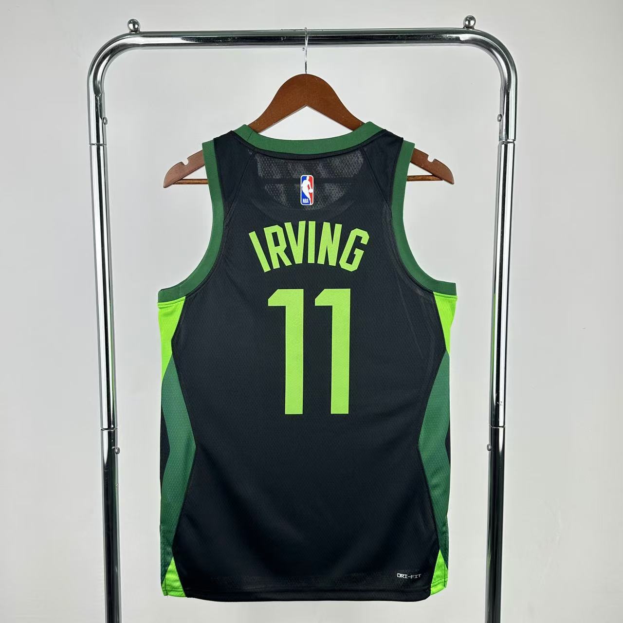 Men Boston Celtics #11 Irving Black City Edition Season Nike 2025 NBA Jersey->->NBA Jersey